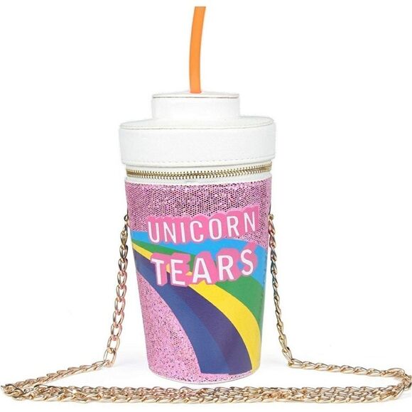 Unicorn Tears Drink Crossbody Bag/Purse - Picture 4 of 16